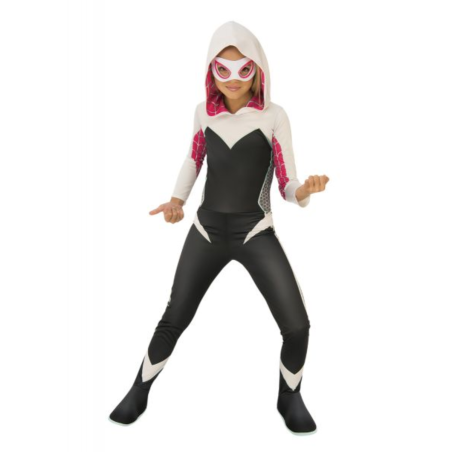 Disfraz Spider Gwen Infantil - ¡Sé la Heroína de Marvel Rising!