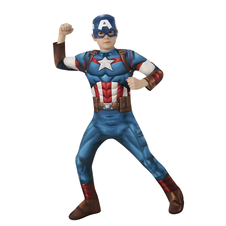 Disfraz Capitán América Niño - Supersoldado Vengador