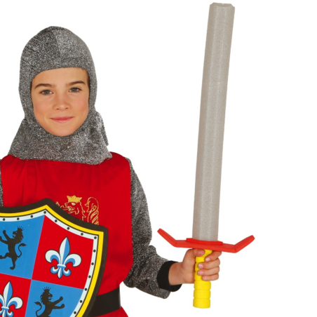 Espada Medieval de Goma Eva para Niños - Juguete Seguro y Divertido