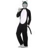 Disfraz de Gato Adulto – Mono con Cola y Gorro – Ideal para Carnaval