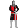 Disfraz de Soldado Medieval Adulto - Túnica y Cota de Malla para Carnaval