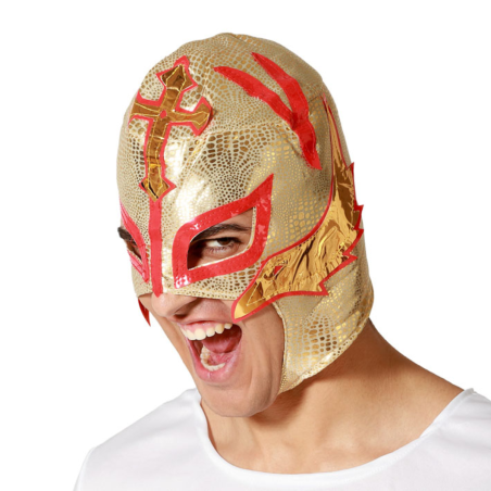 Máscara de Luchador Dorado...
