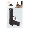 Pistola Negra de Imitación 24 cm – Accesorio Disfraz Policía/Militar
