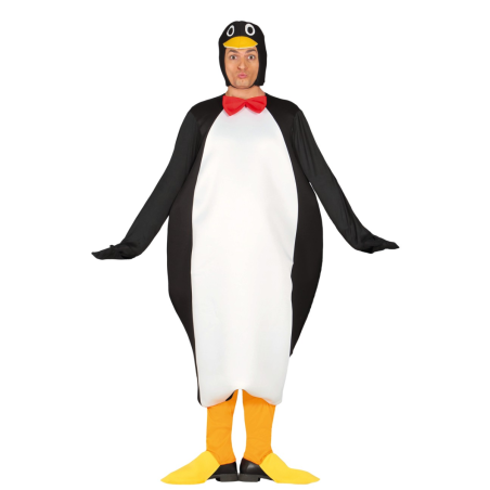 Disfraz de Pingüino Adulto Completo - Gorro y Pies Incluidos