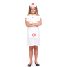 Disfraz de Enfermera Blanco para Niñas - Vestido, Cofia y Delantal Incluidos