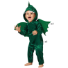 Disfraz de Dragón Verde con Alas para Bebé - Perfecto para Carnaval