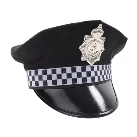 Gorra de Policía para Niños - Accesorio de Disfraz