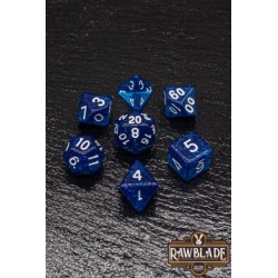 RAWBLADE GLITTER SET DADOS DARK BLUE (7)