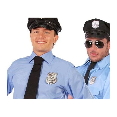 Placa de Policia Metálica