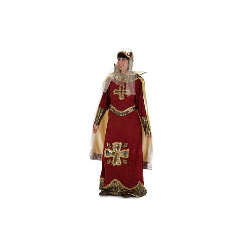 Disfraz de Reina Medieval Lujo para mujer