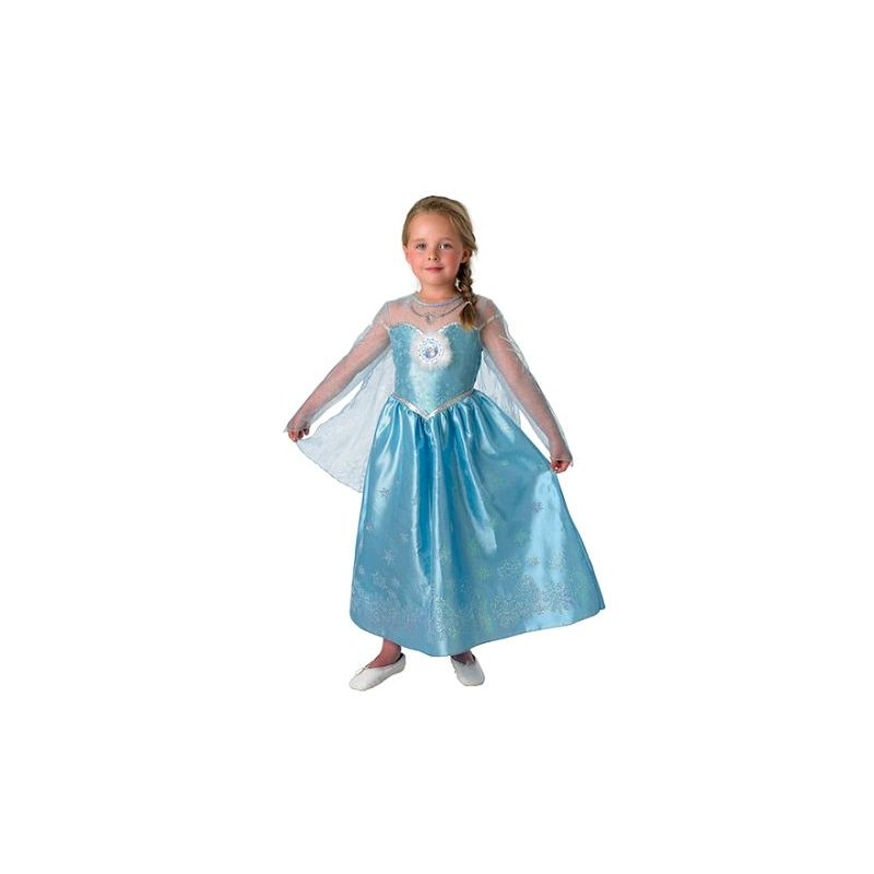 Disfraz de Frozen Elsa Deluxe para niña