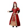 Disfraz de Princesa Roja Medieval para niña