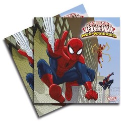 Servilletas de Spiderman 20 un.