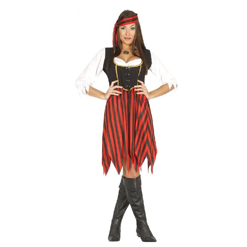 Disfraz de Pirata de Ultramar para mujer