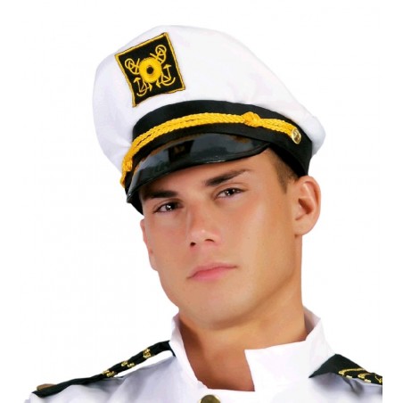 Gorra de Capitán de Marina para Adulto