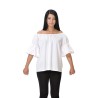 Camisa de Tabernera Medieval Blanca para Mujer